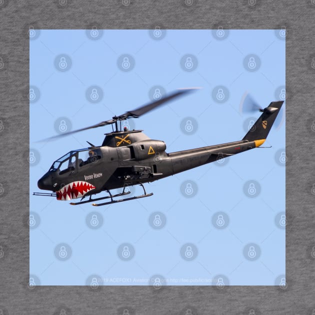 AH-1S Huey Cobra 1st of the 7th Air Cavalry by acefox1